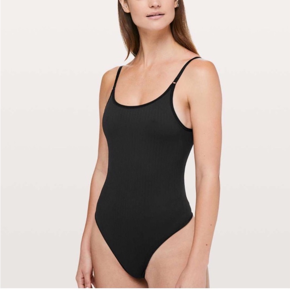 LULULEMON underneath it all bodysuit black size 2